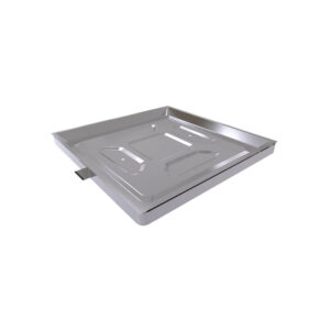 Tapa cámara de chapa electrozincada